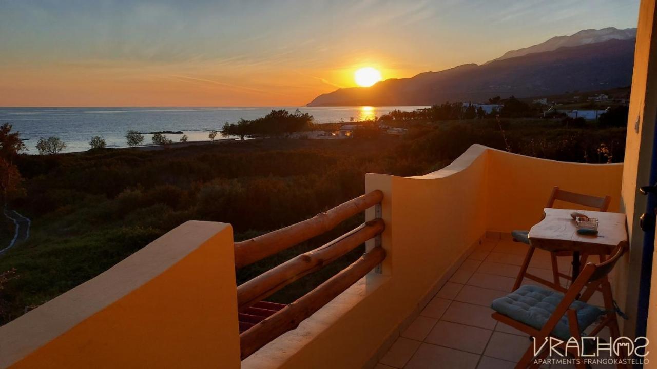 Vrachos Apartments Frangokastello Eksteriør bilde